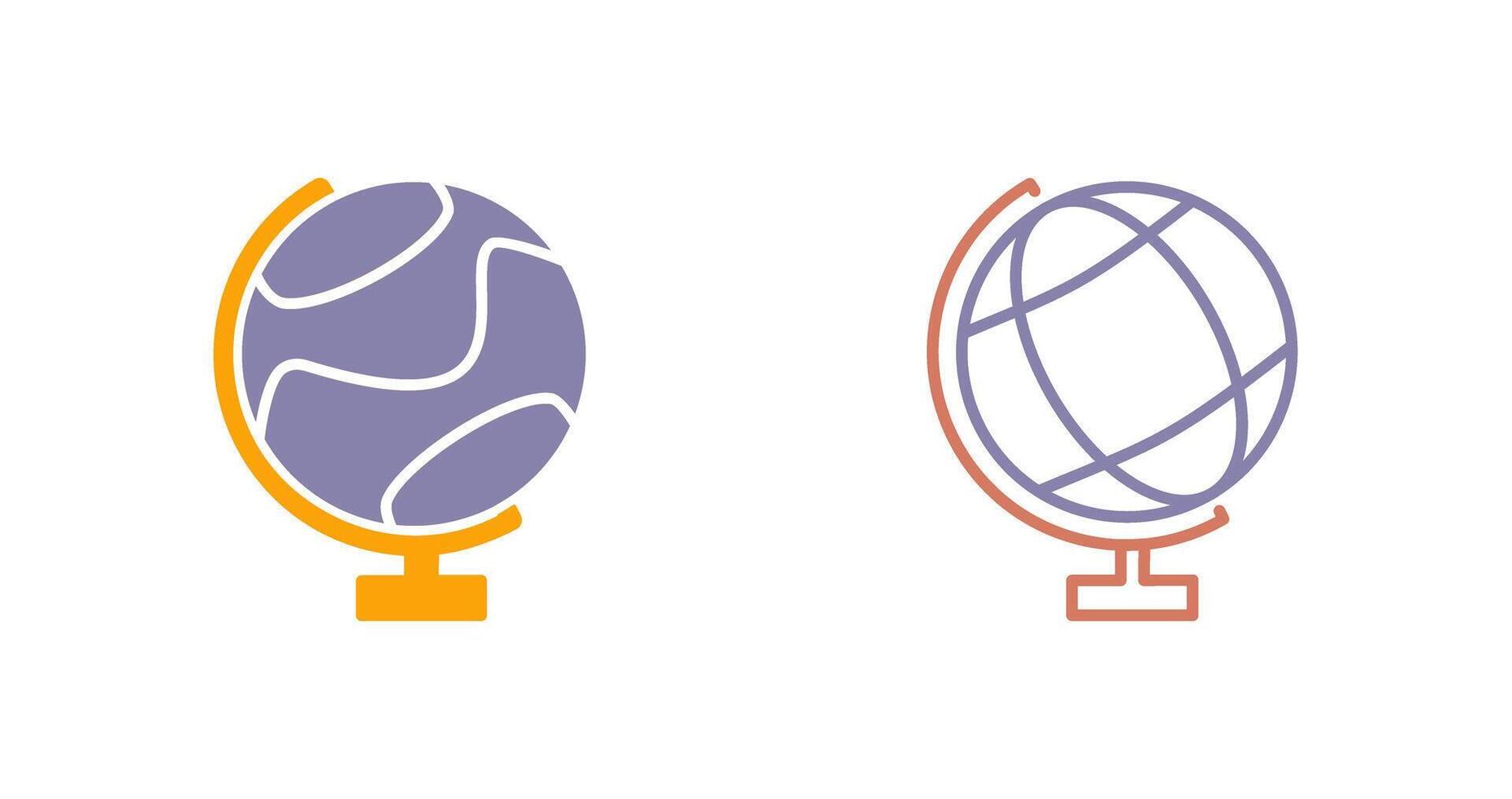 Globe Icon Design vector