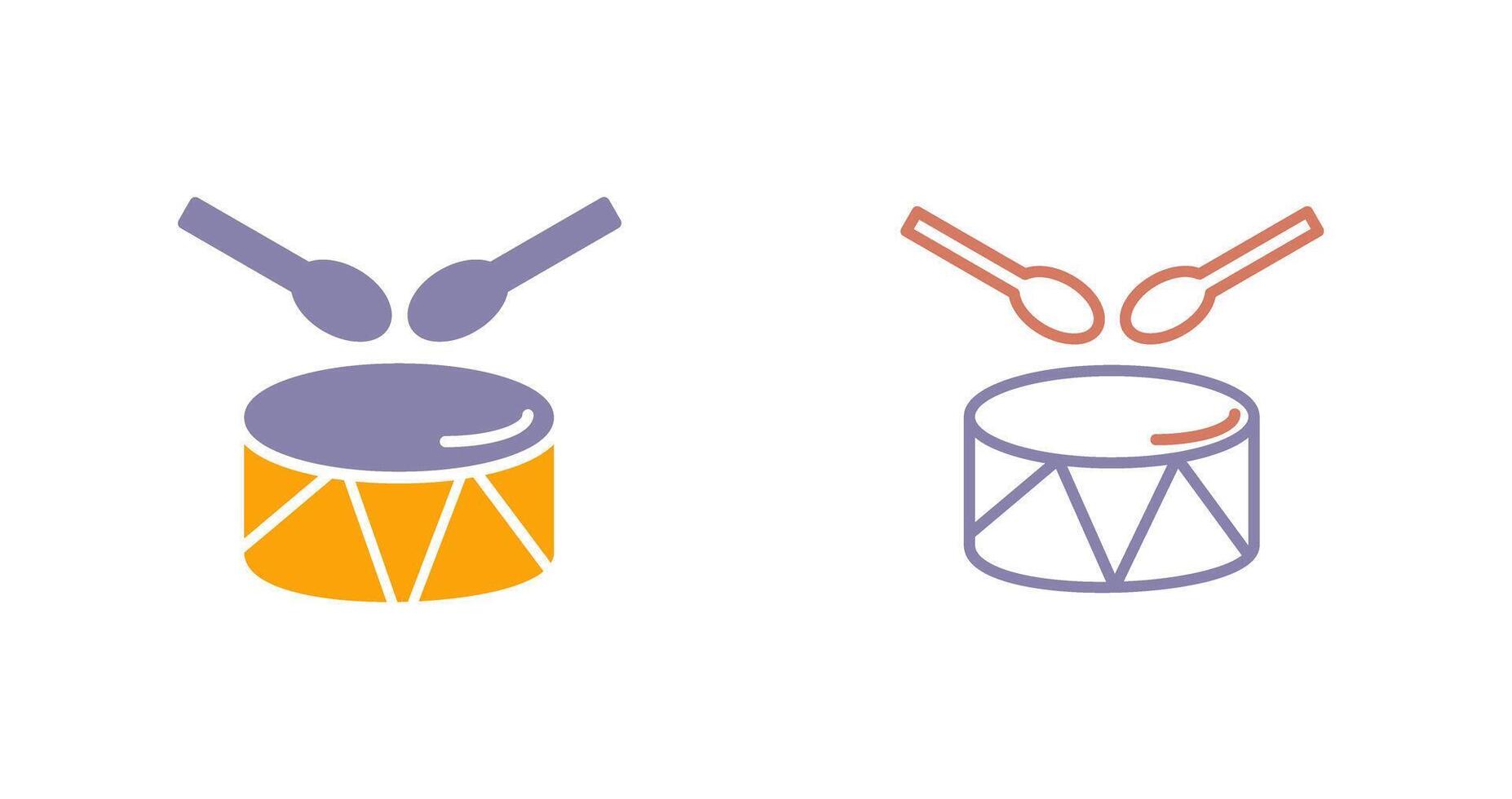 Drum Icon Design vector