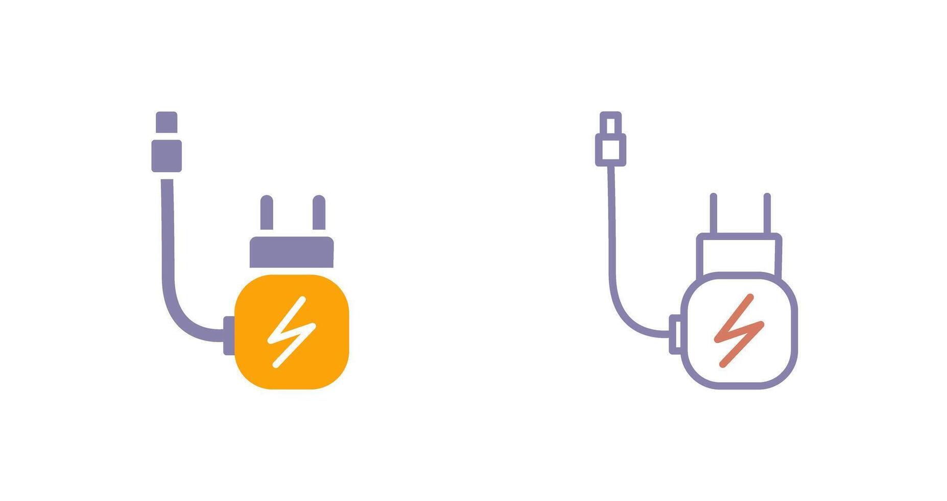 Charger Icon Design vector