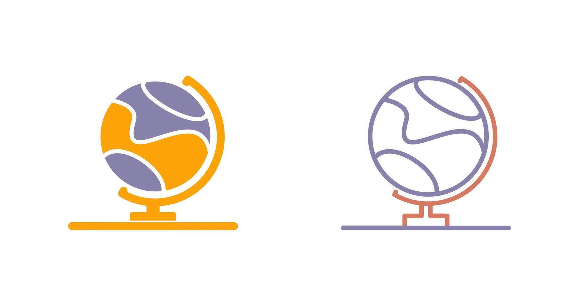 Globe Icon Design vector