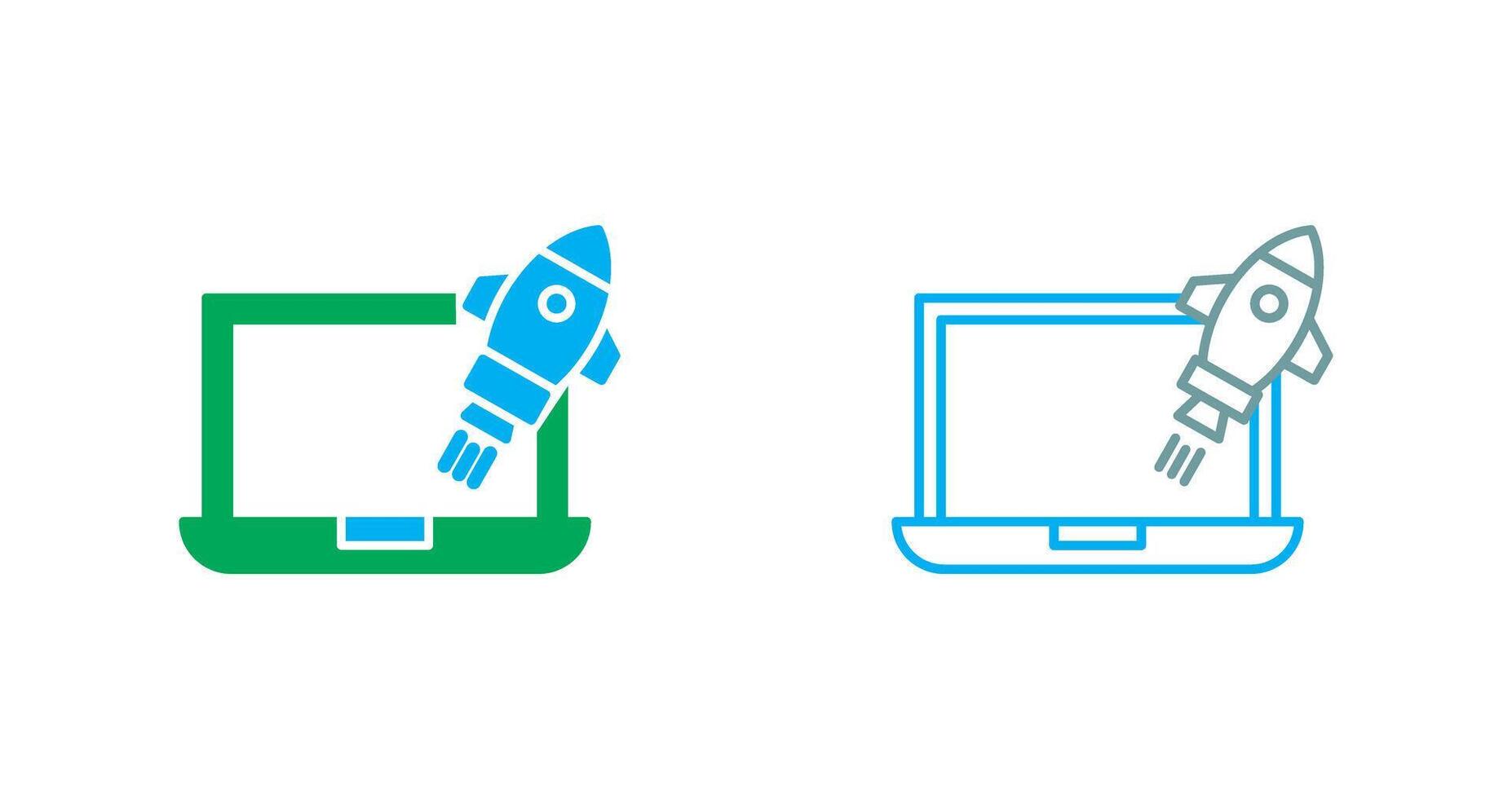 Launch Icon Design vector