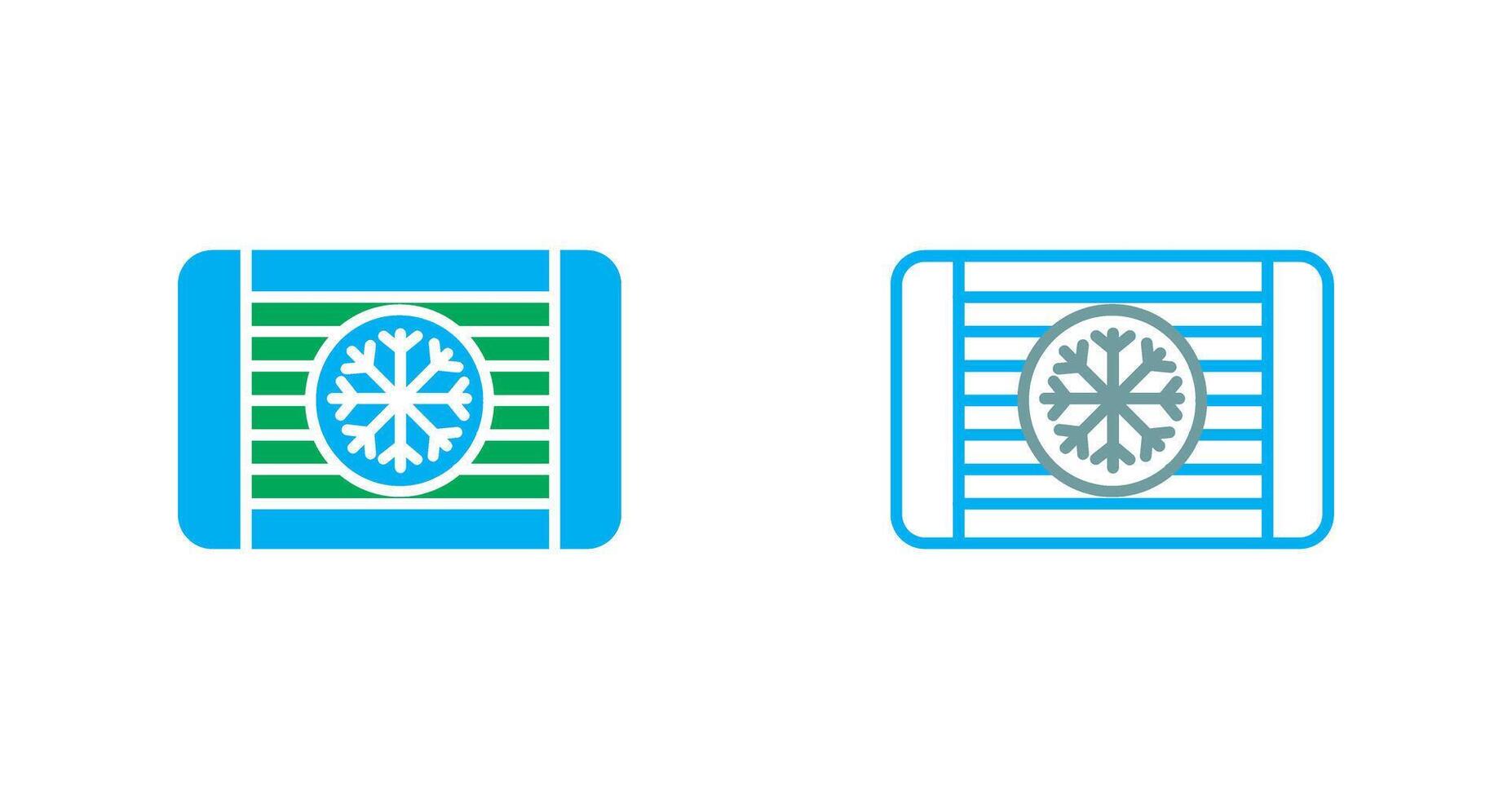 Cooling Icon Design vector