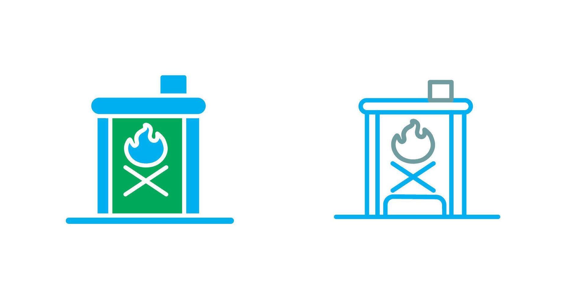 Furnace Icon Design vector