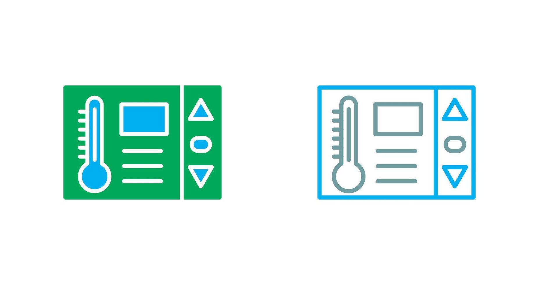 Thermostat Icon Design vector