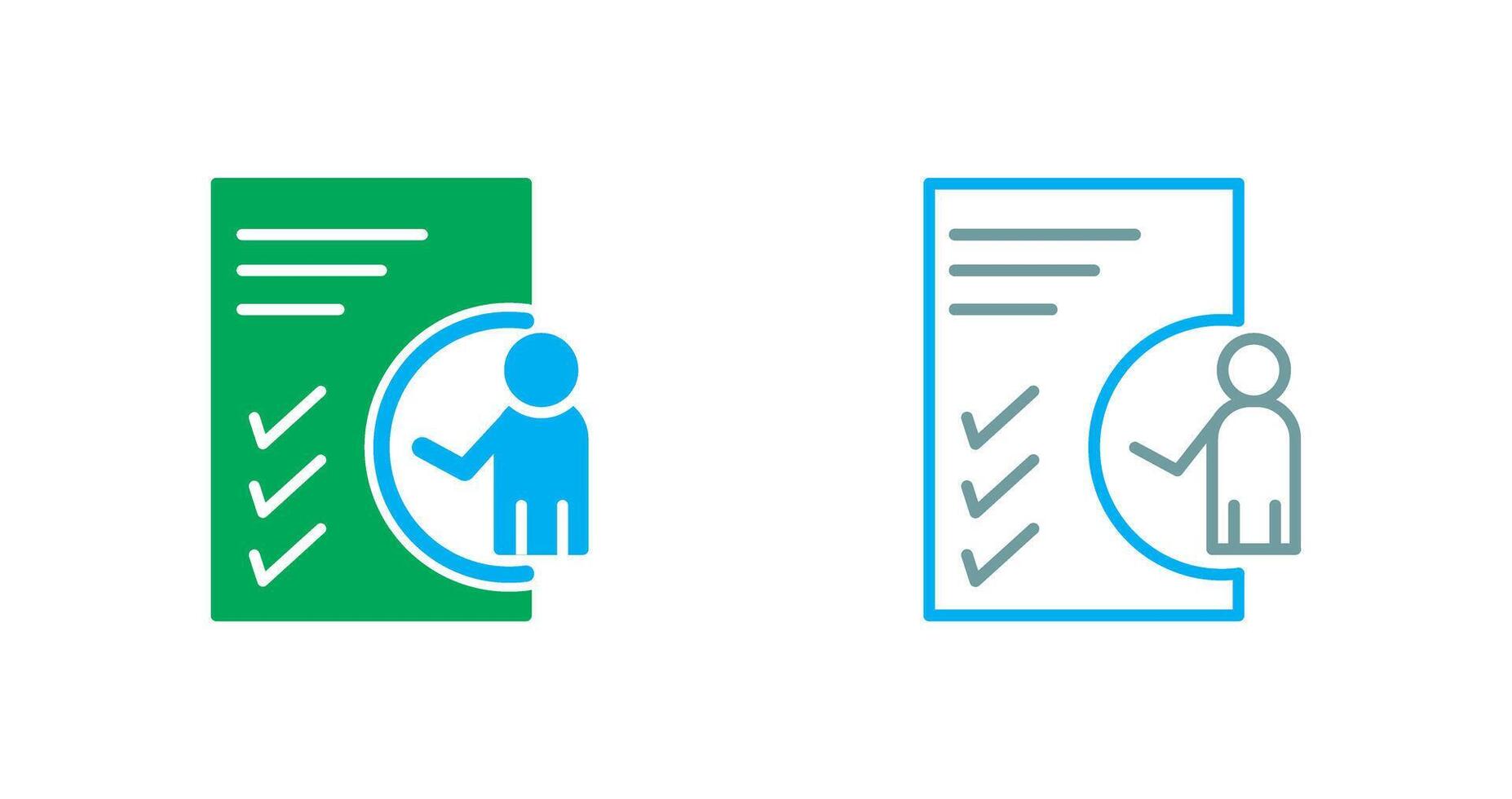 Checklist Icon Design vector