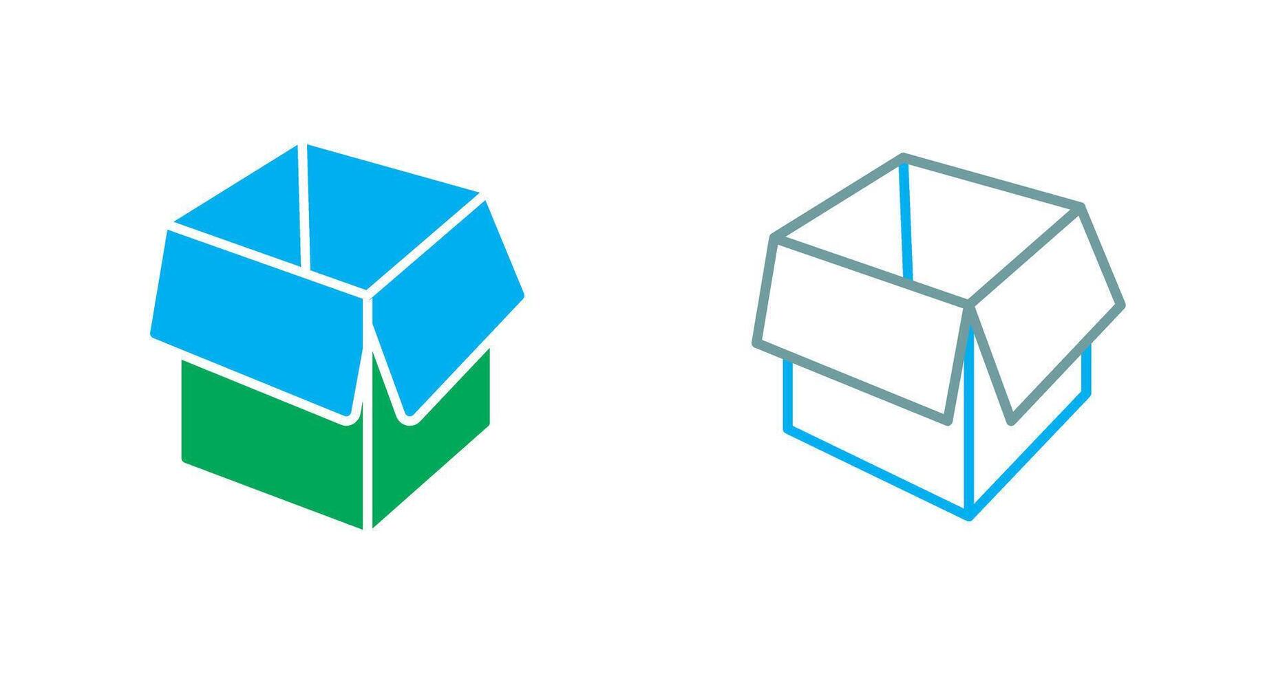 Packaging Icon Design vector