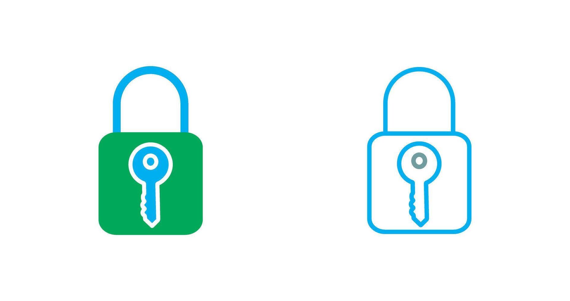 Key Icon Design vector