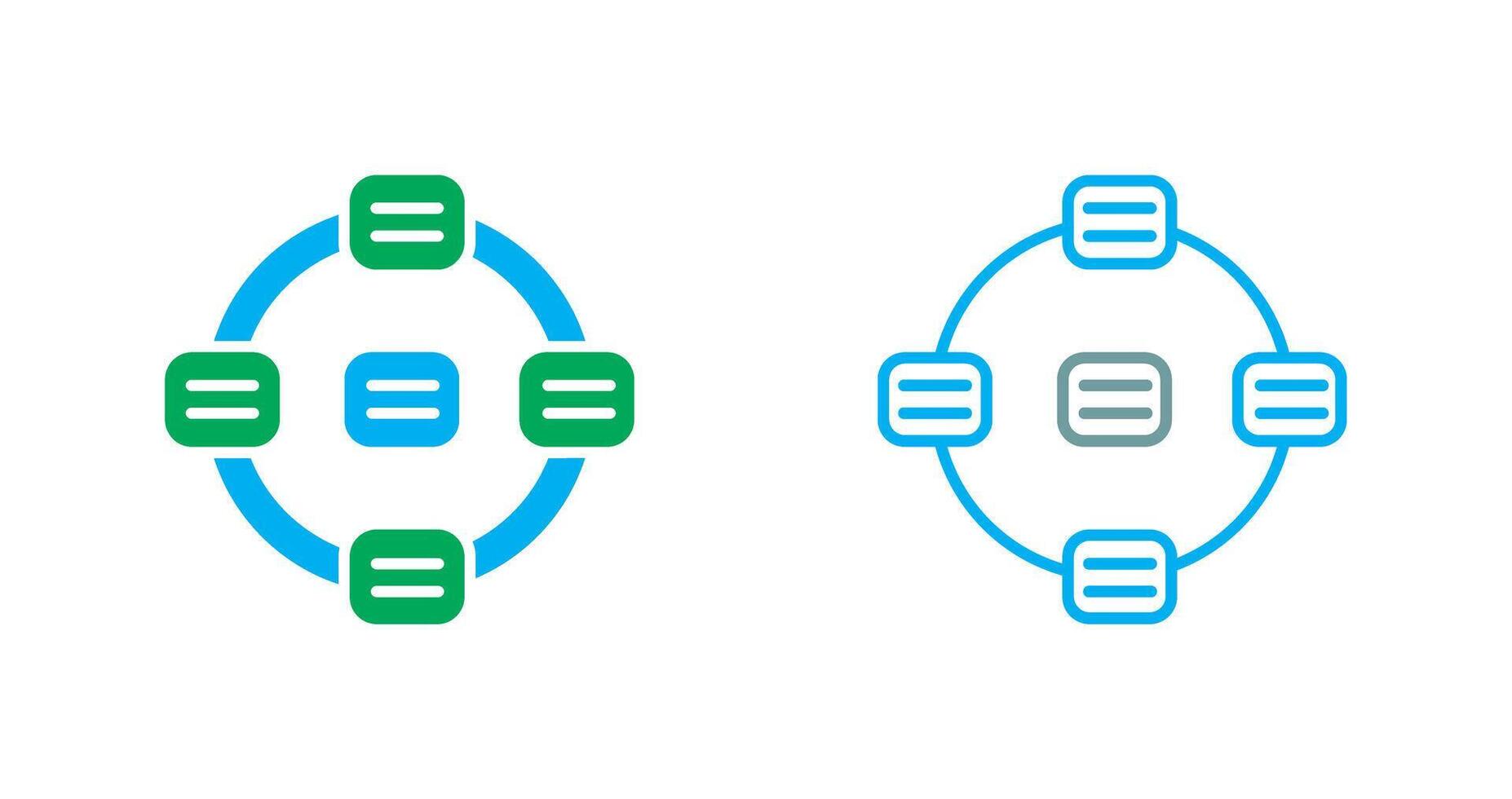 Strategy Consultation Icon Design vector