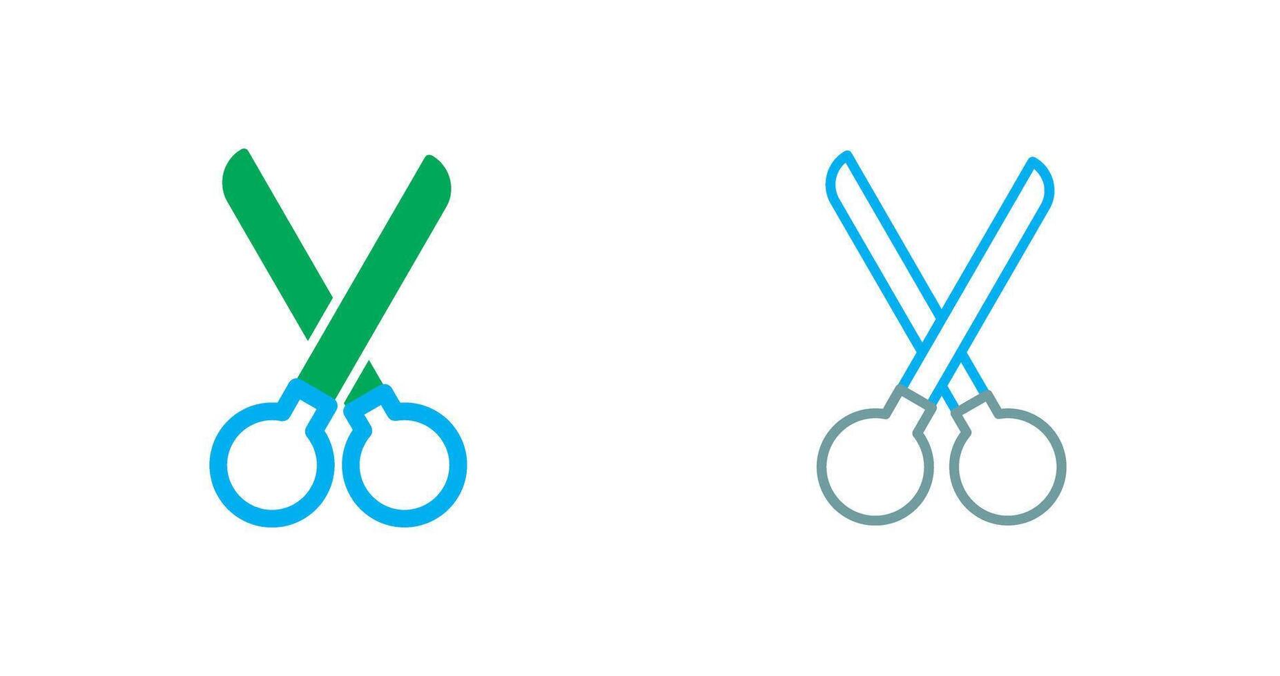 Scissors Icon Design vector