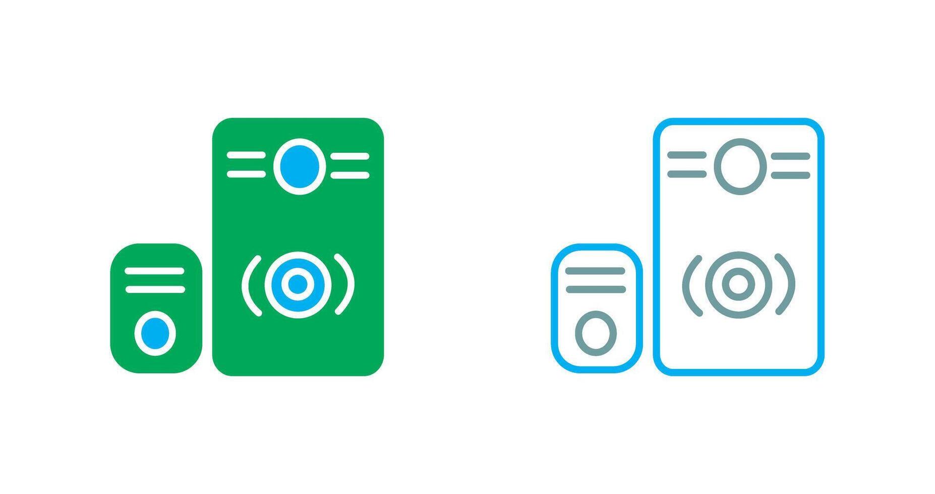 Speaker Icon Design vector