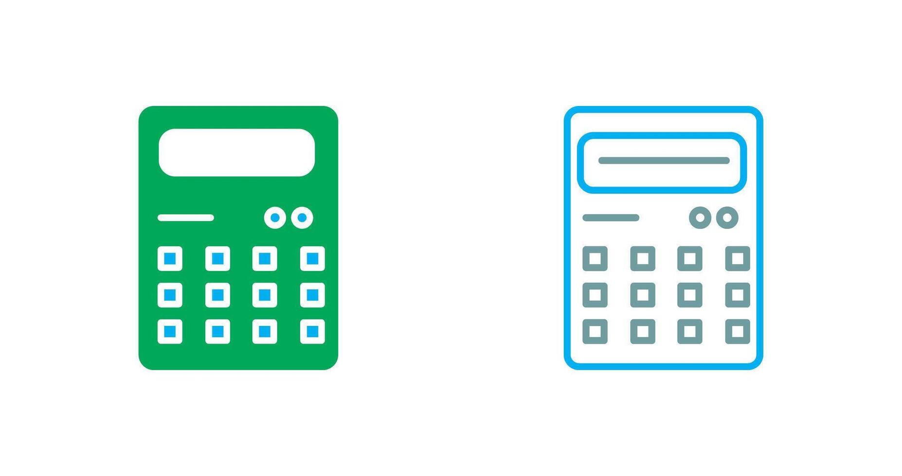Calculator Icon Design vector
