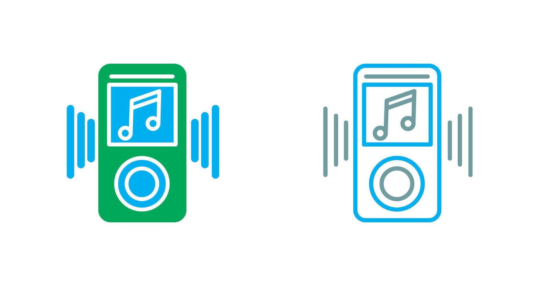 MP3 Icon Design vector