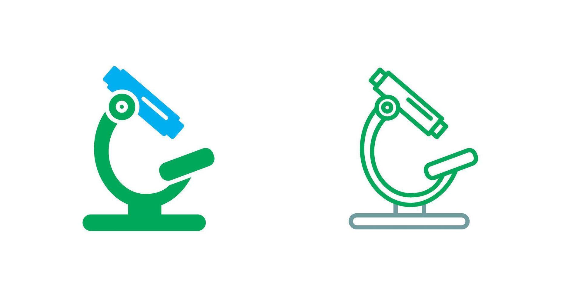 Microscope Icon Design vector