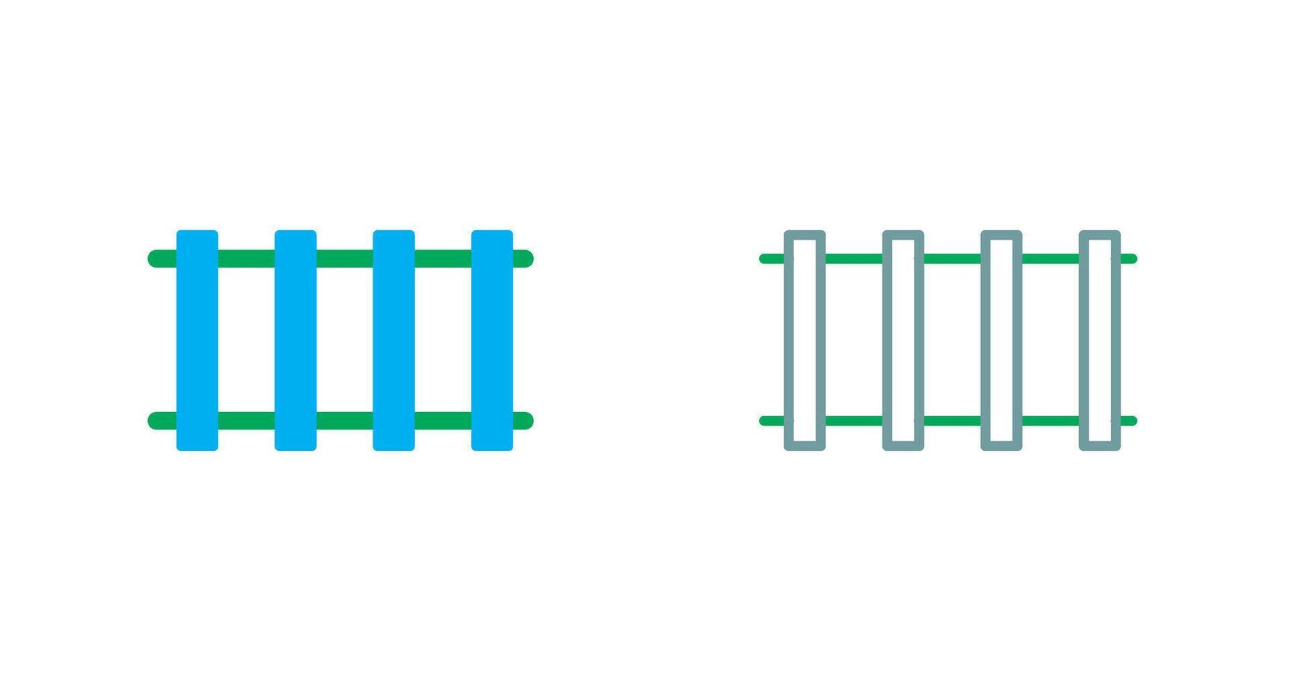 Rails Icon Design vector