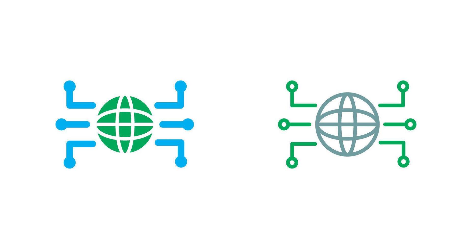 Internet Icon Design vector