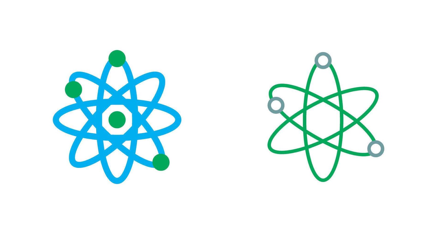 Proton Icon Design vector