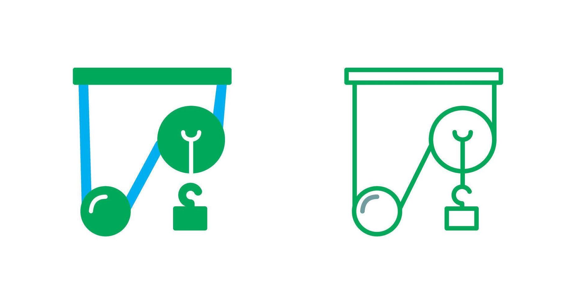 Pully Icon Design vector