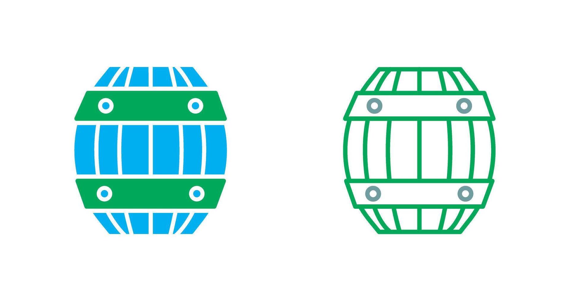 Barrel Icon Design vector