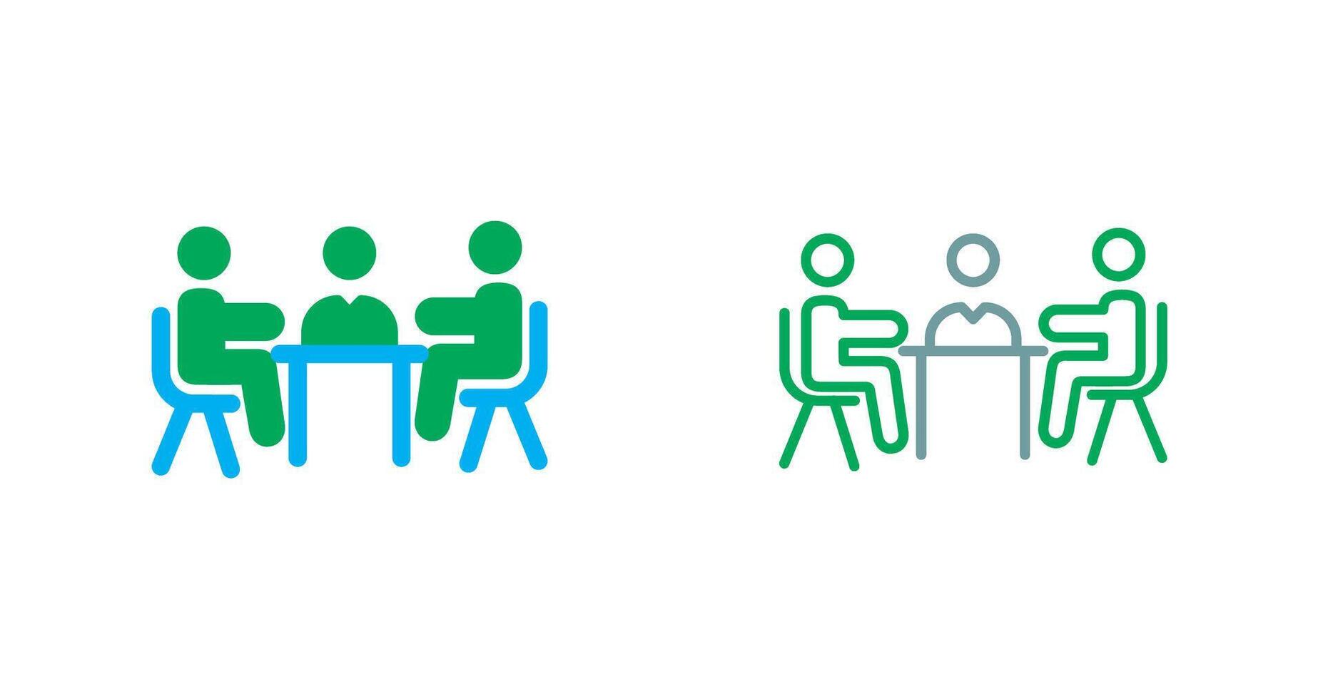 Meeting Icon Design vector