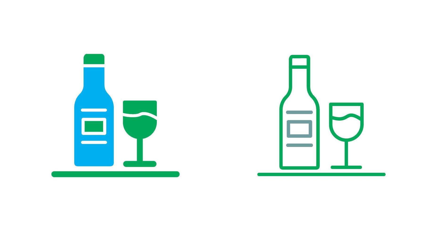 Alcohol Icon Design vector