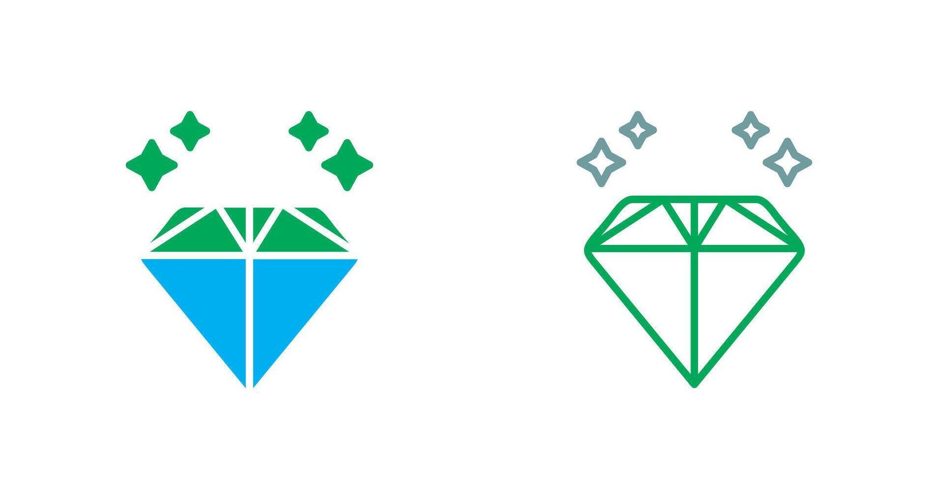 Diamond Icon Design vector