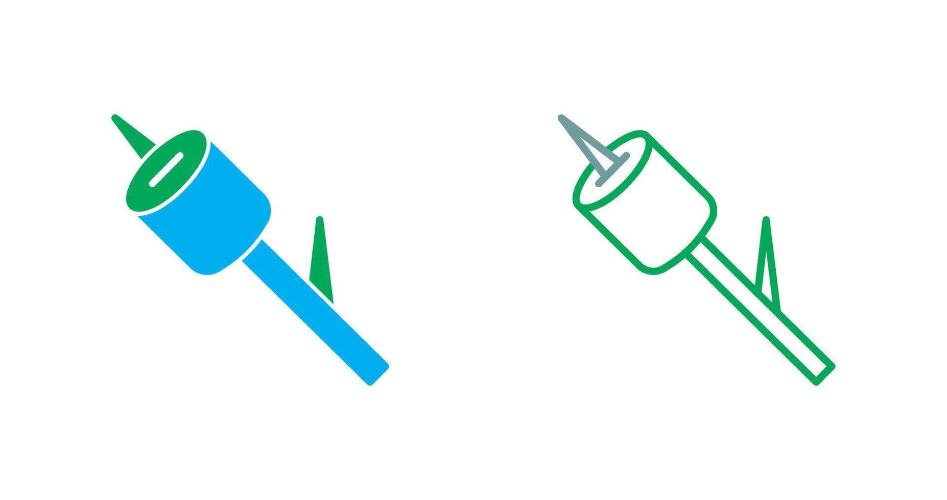 Marshmallows Icon Design vector