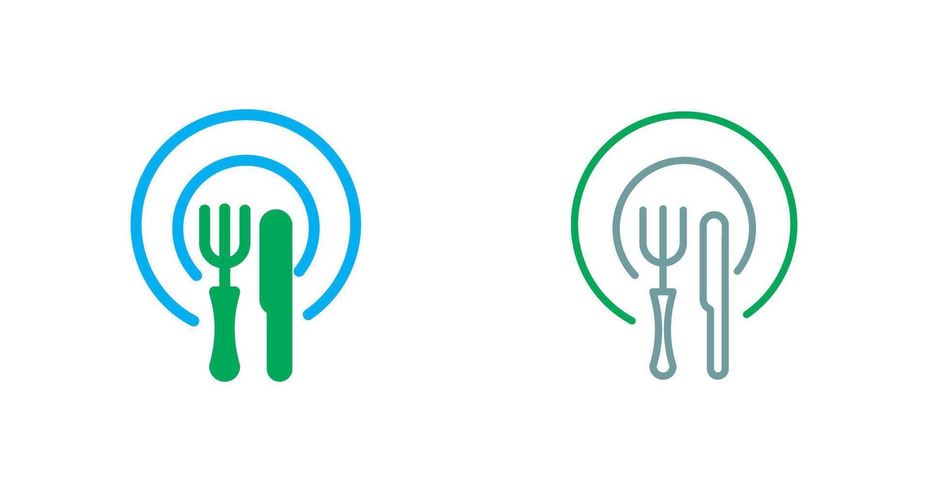 Food Icon Design vector