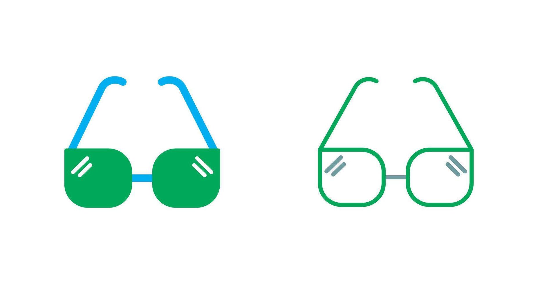 Sunglasses Icon Design vector