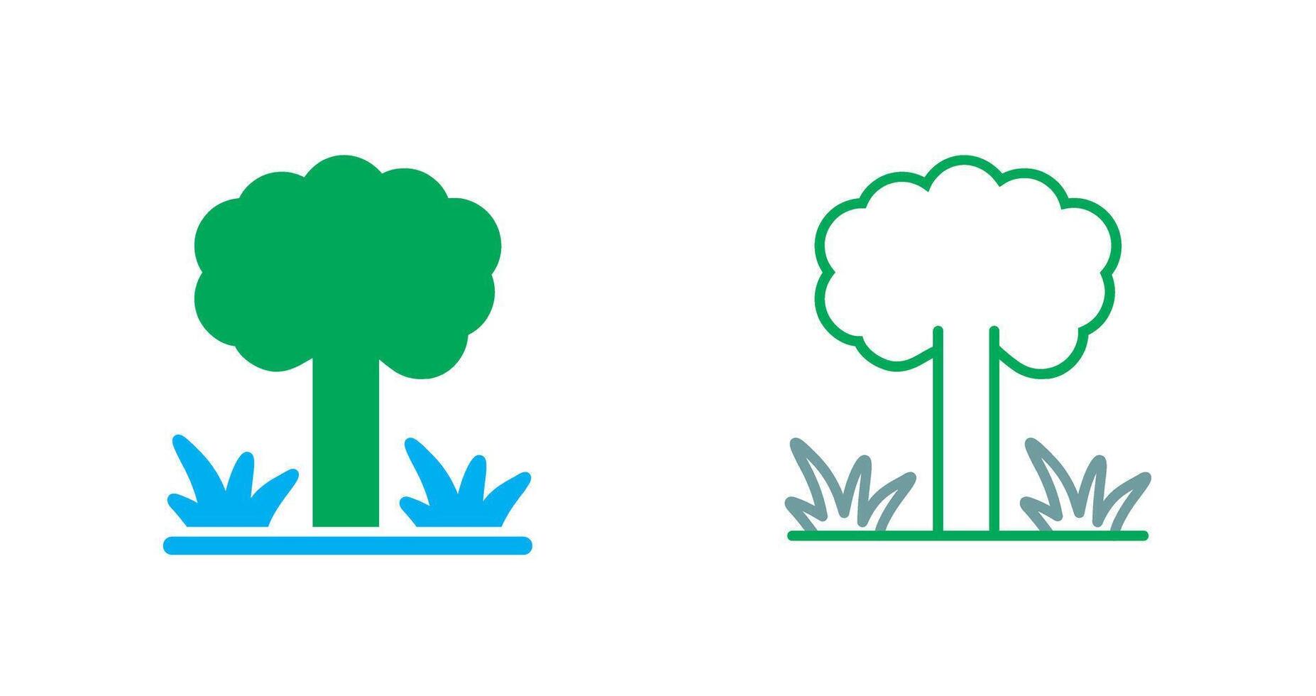 Tree Icon Design vector