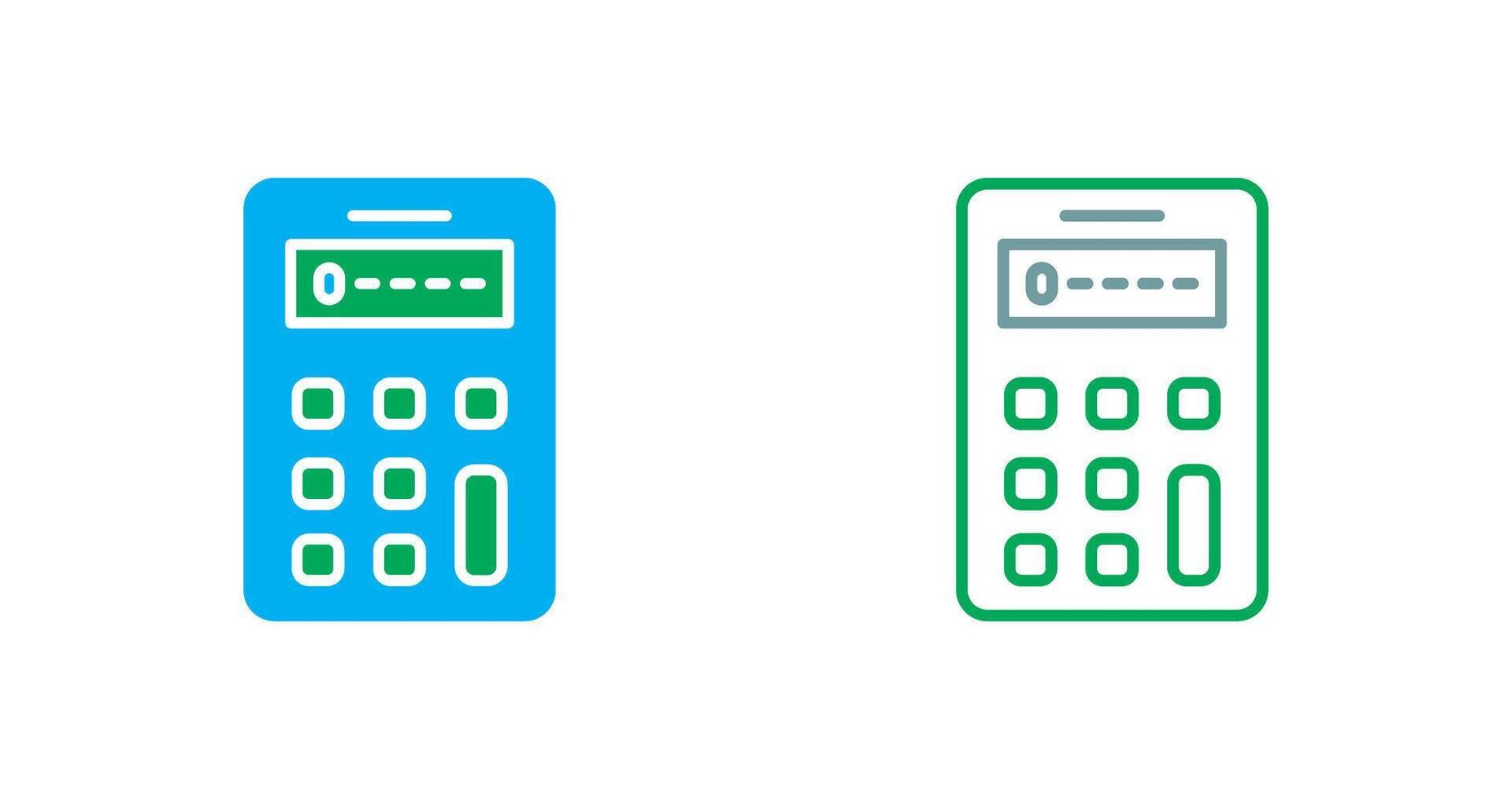 Calculator Icon Design vector