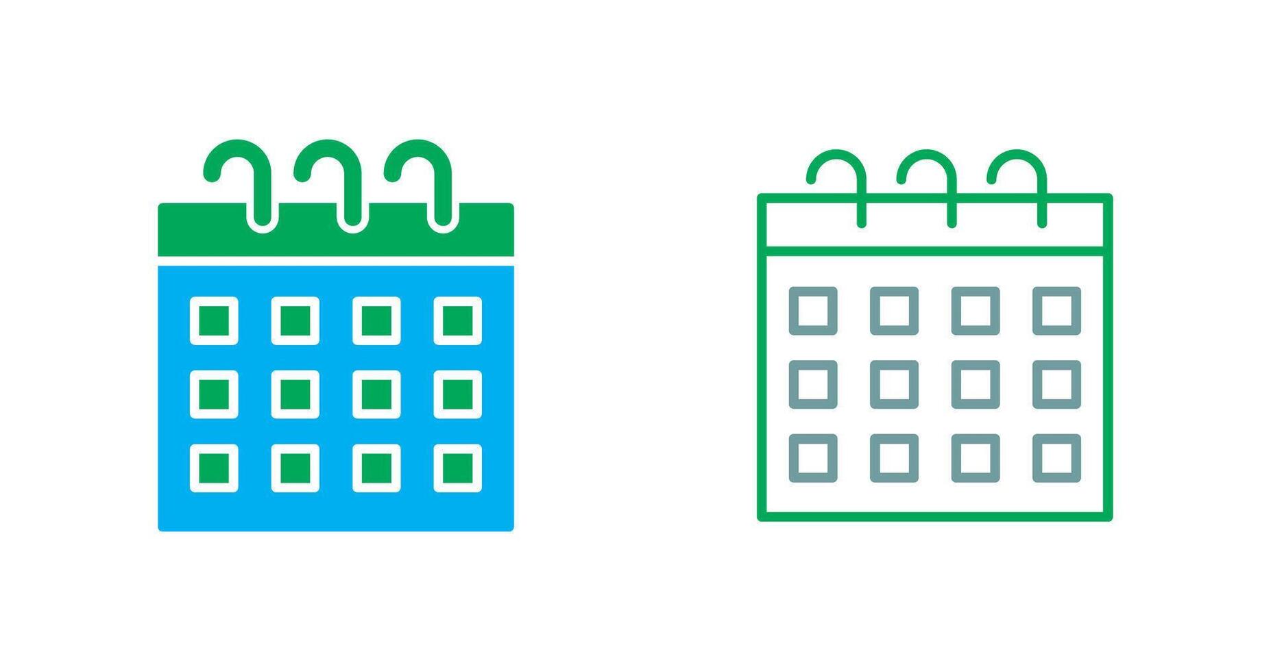 Calendar Icon Design vector