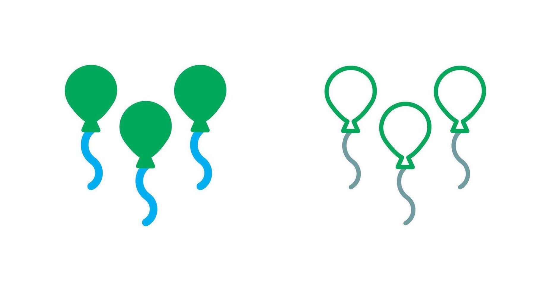 Balloon Icon Design vector