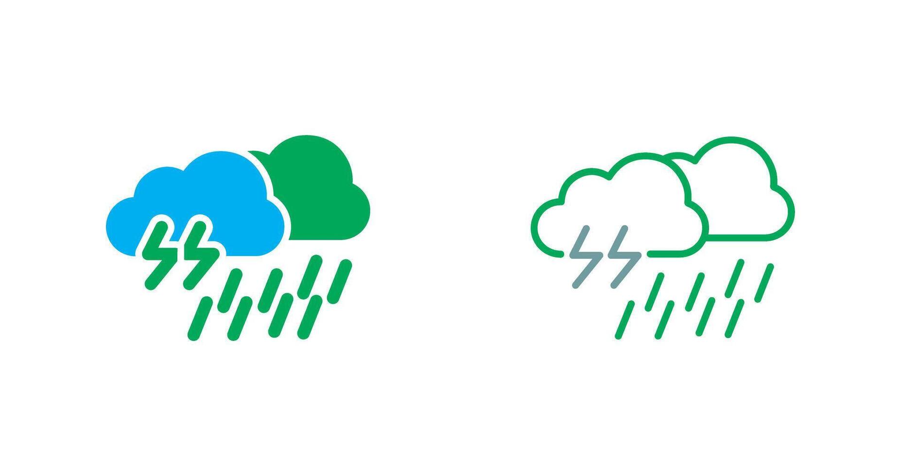 Rain Icon Design vector