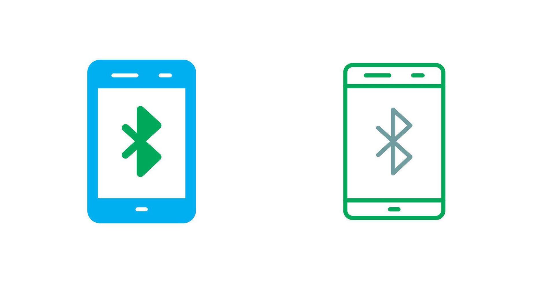 Bluetooth Icon Design vector