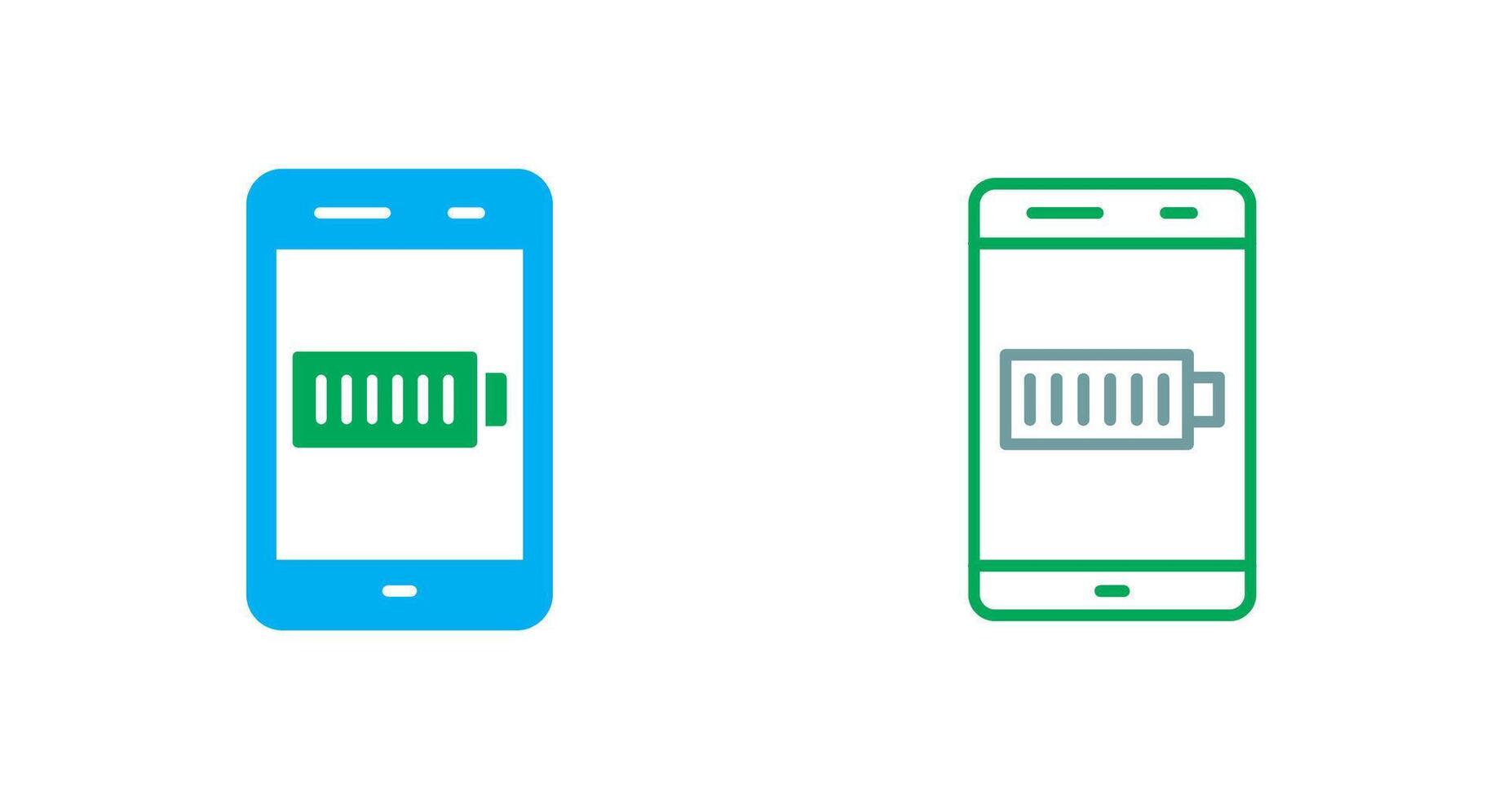 Battery Icon Design vector