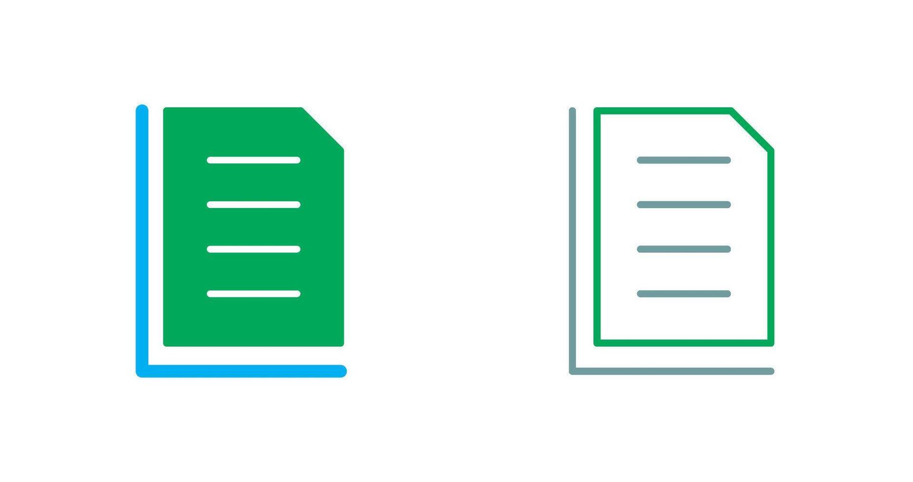 File Icon Design vector
