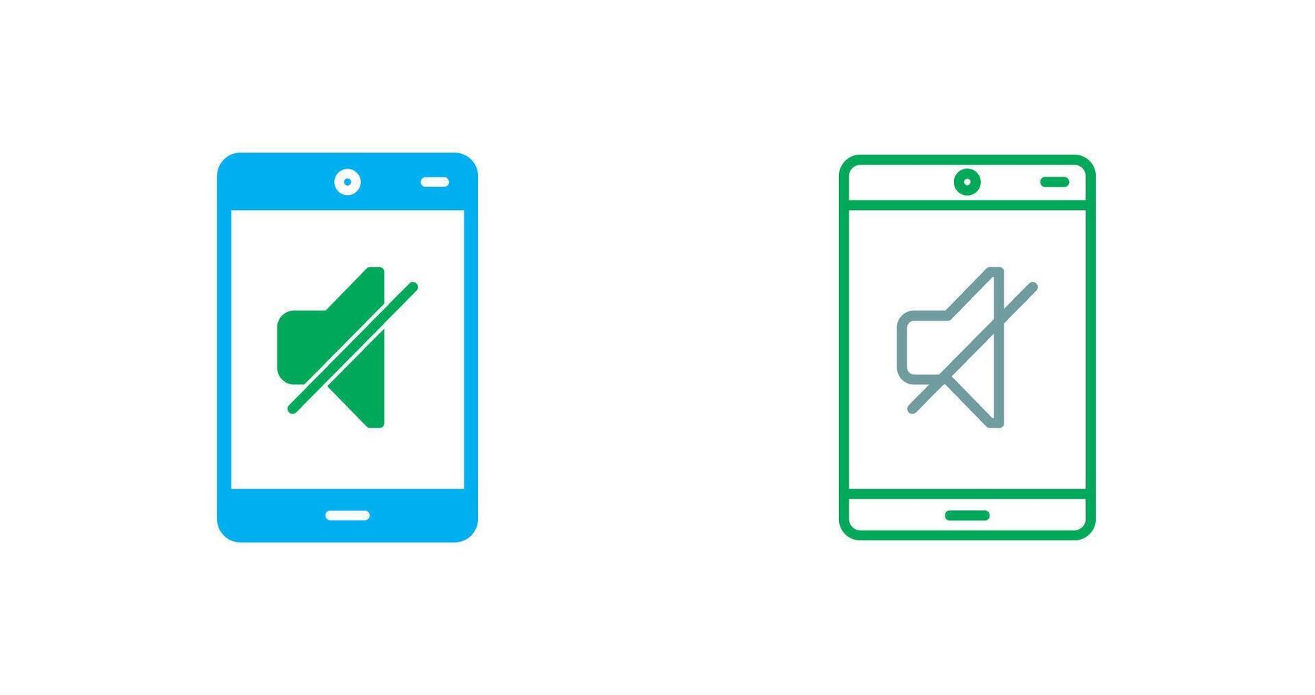 Silent Icon Design vector