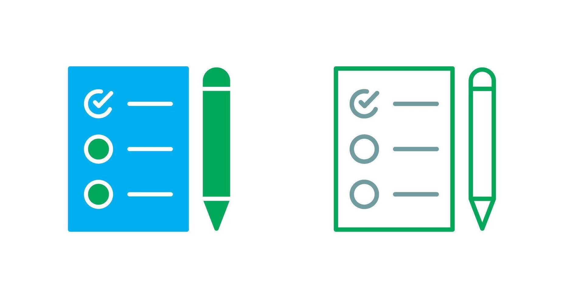 Task List Icon Design vector