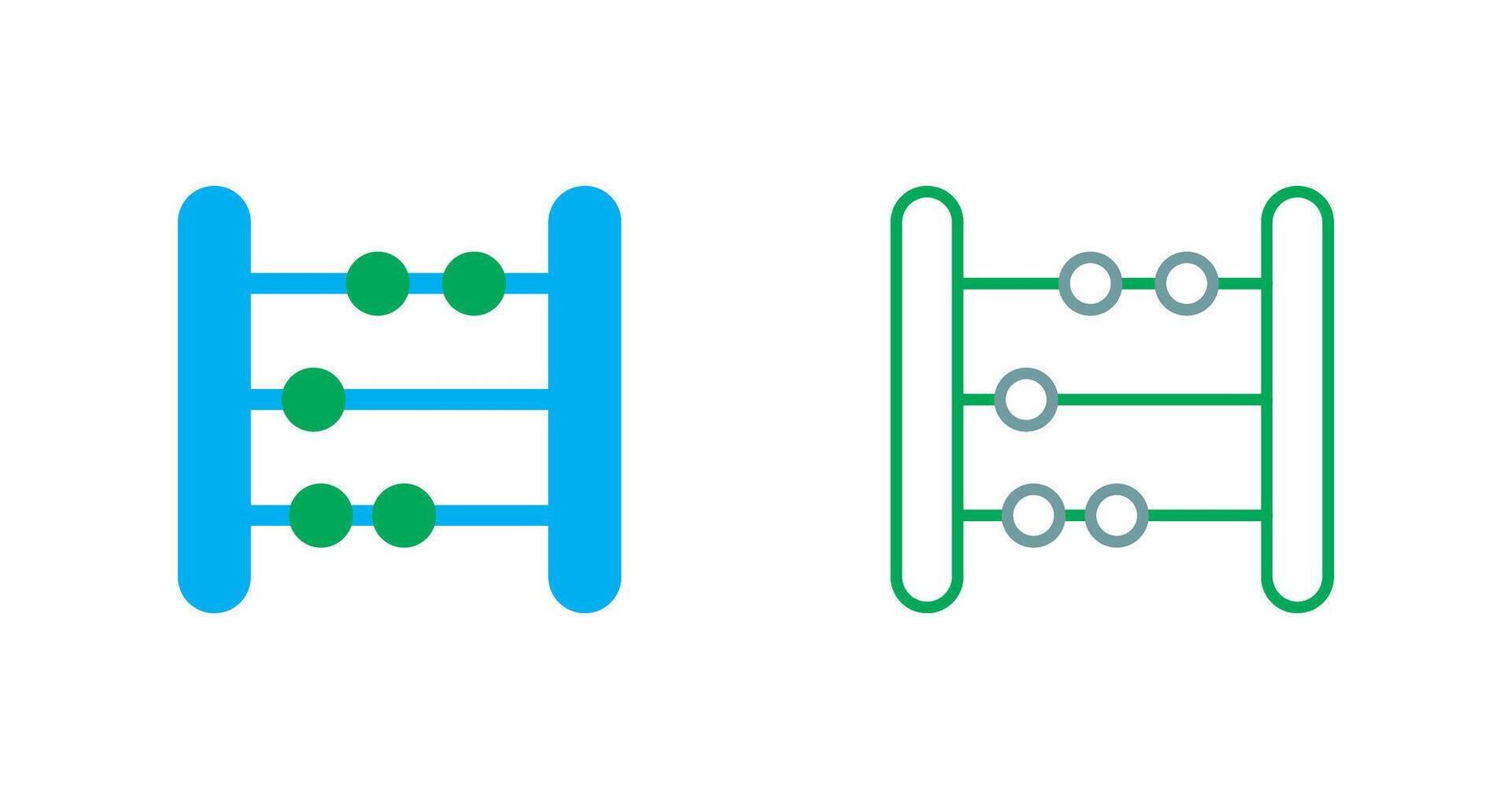 Abacus Icon Design vector