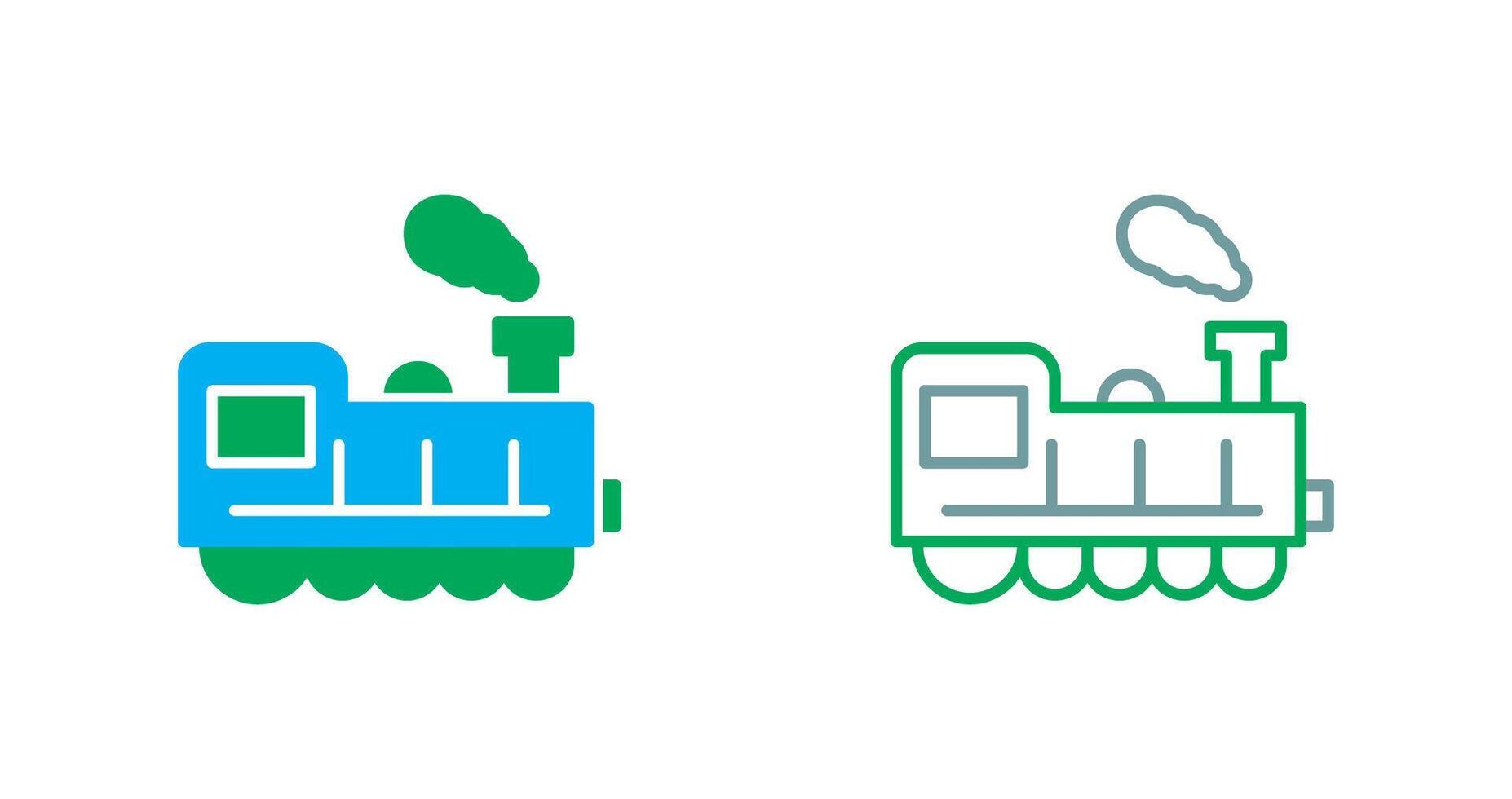 Train Icon Design vector