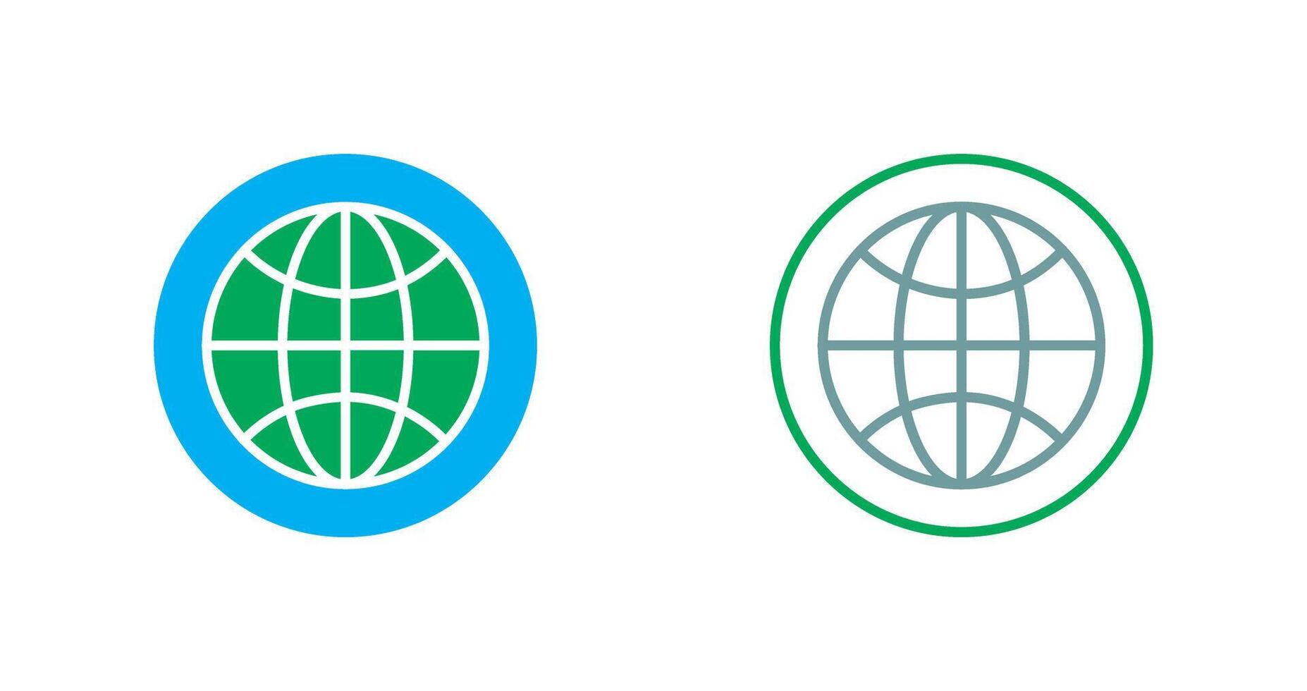 World Icon Design vector