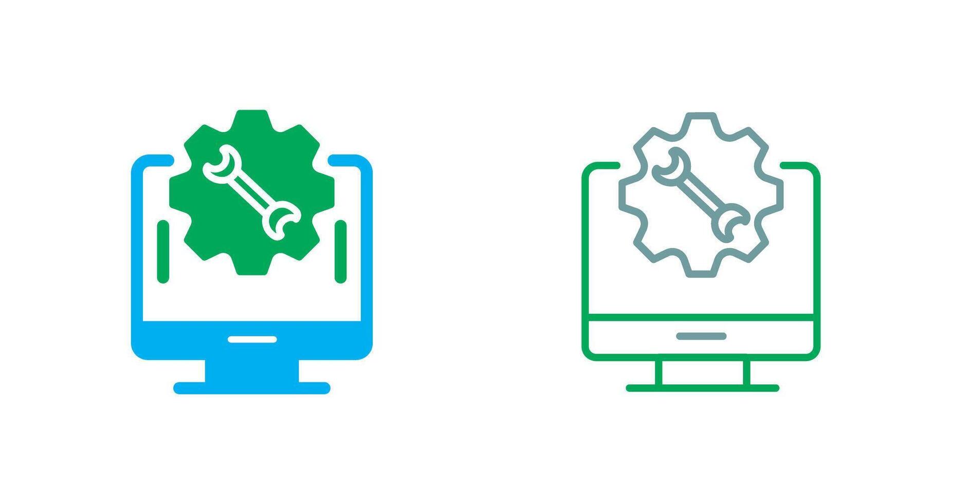 Setting Icon Design vector