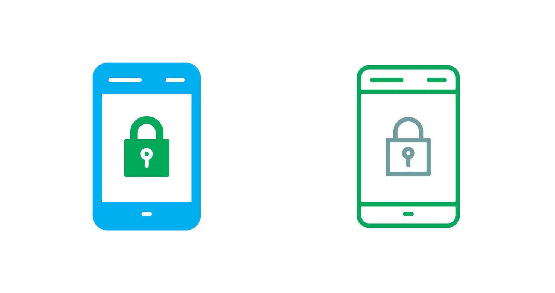 Padlock Icon Design vector