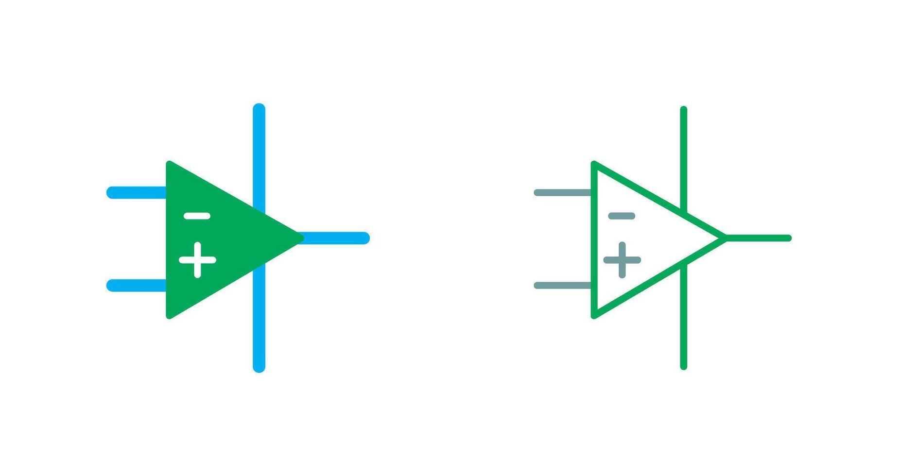 Amplifier Icon Design vector