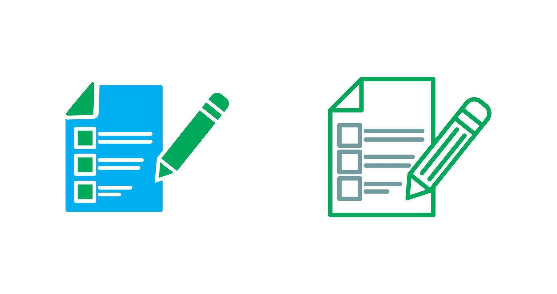 Test Icon Design vector