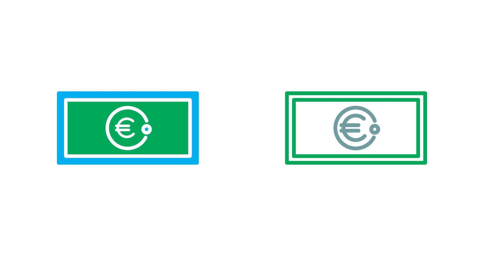 Euro Icon Design vector