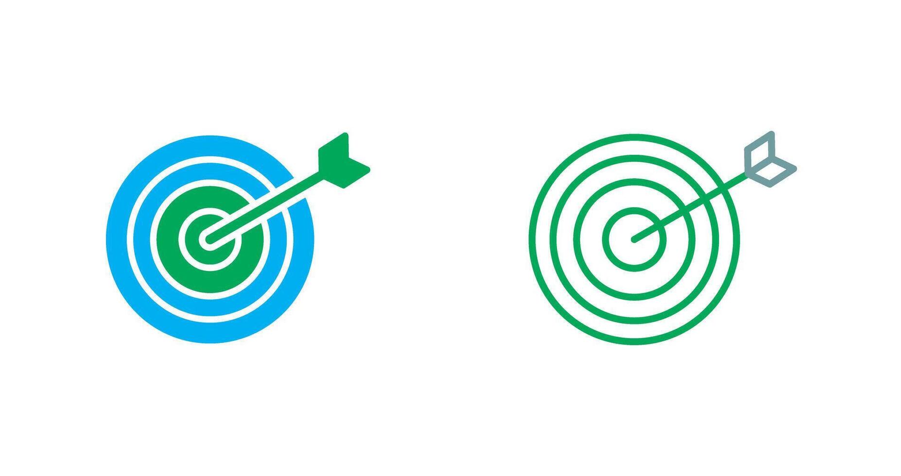 Darts Game Icon Design vector