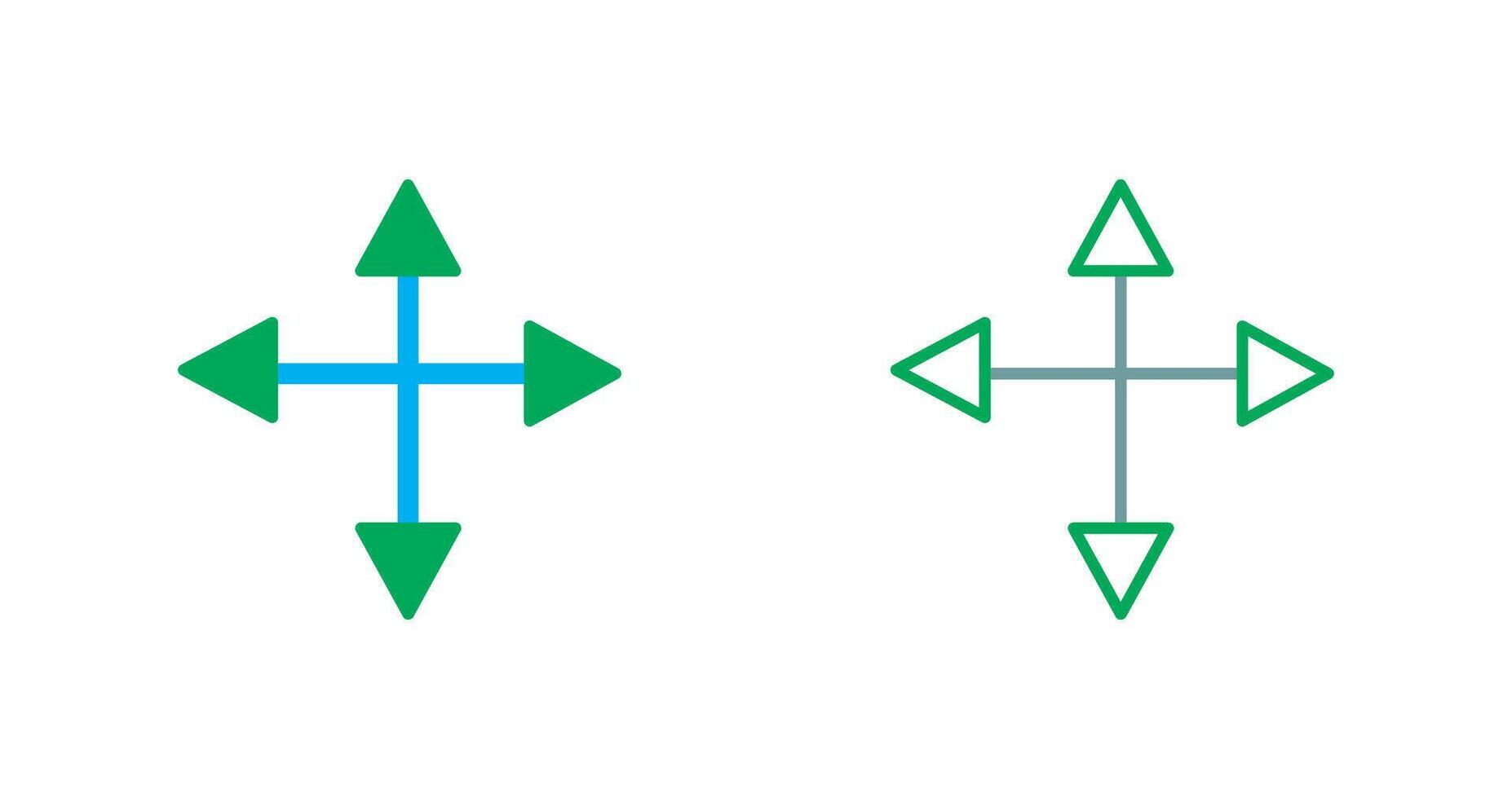 Arrows Icon Design vector