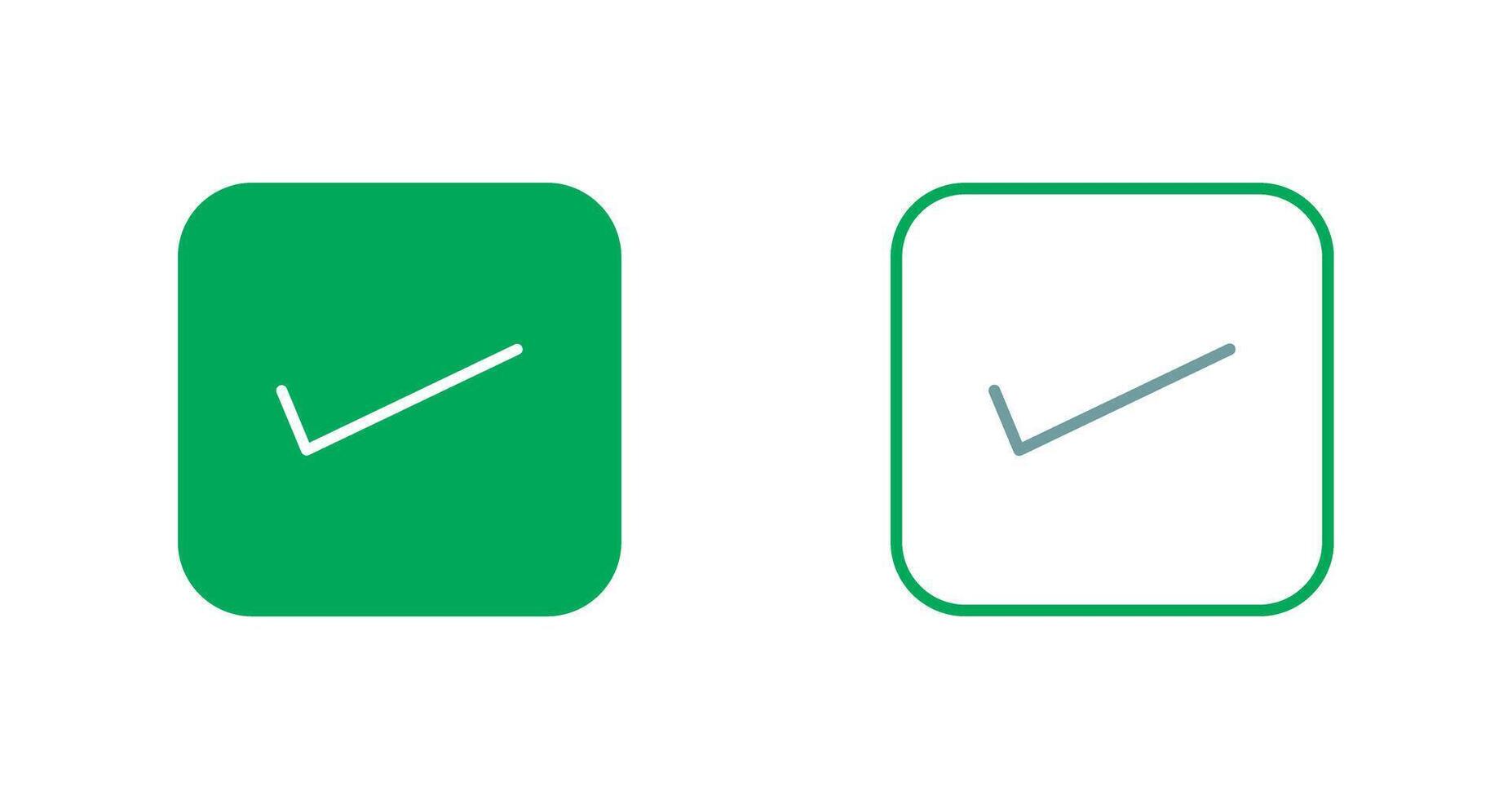 Checkbox Icon Design vector