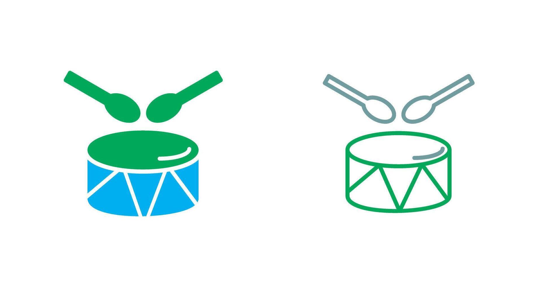 Drum Icon Design vector